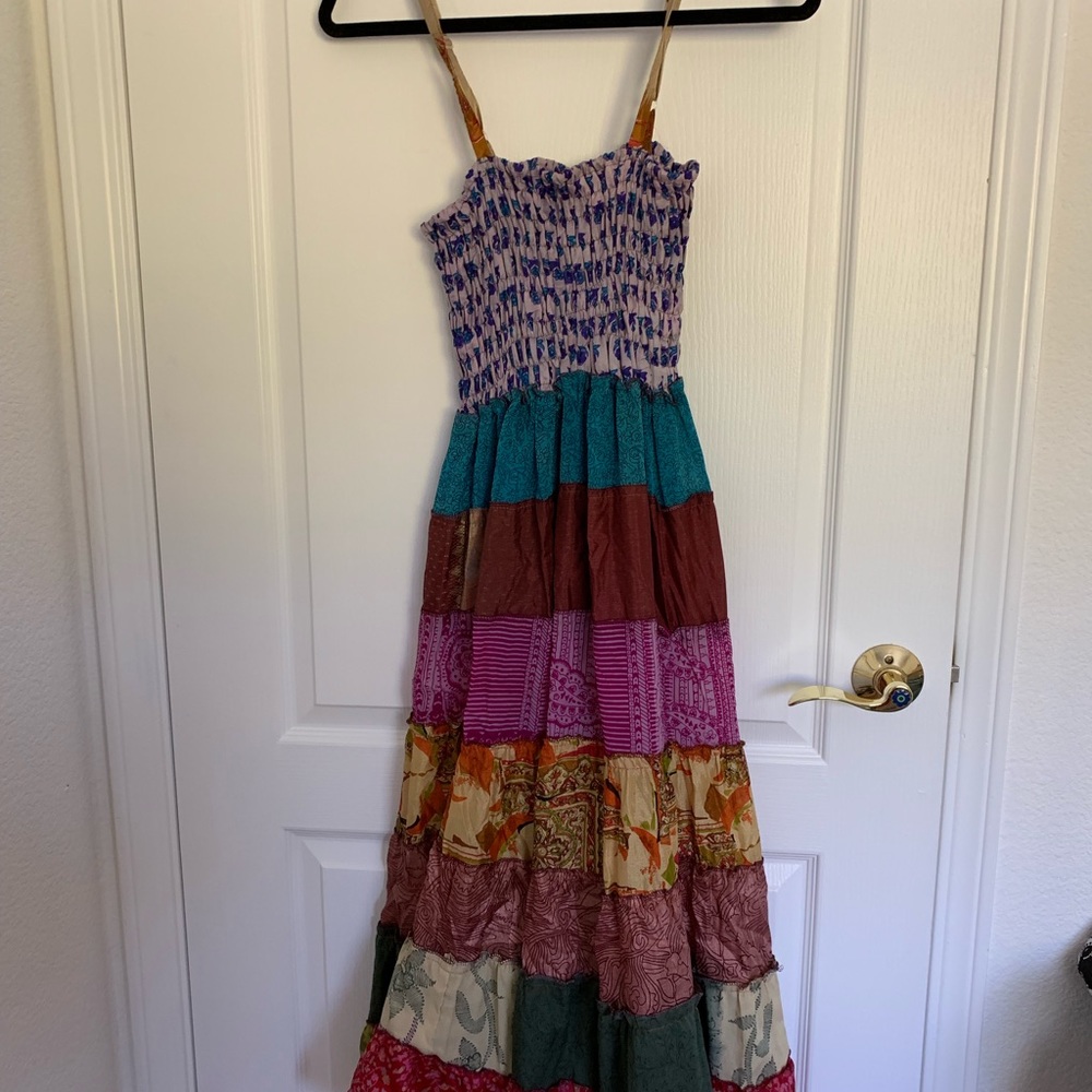 Midi boho dress